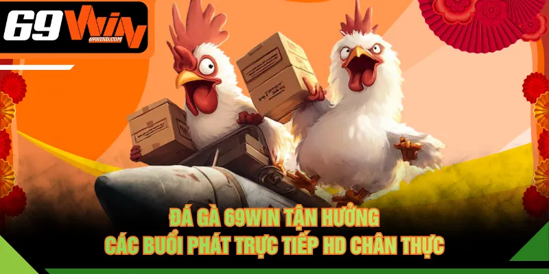 Đá gà 69WIN tận hưởng các buổi phát trực tiếp HD chân thực