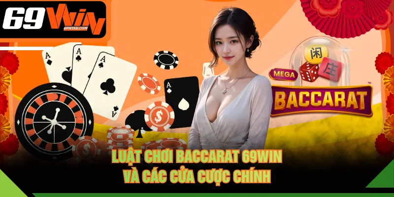 Luật chơi Baccarat 69WIN và các cửa cược chính